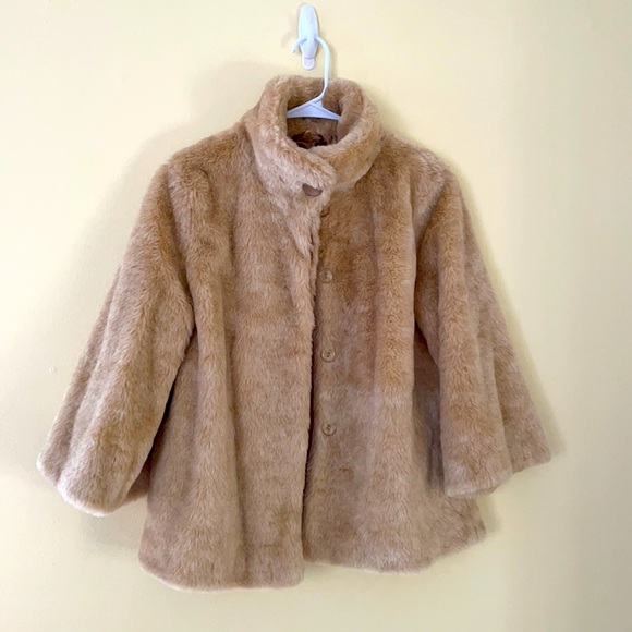 Tulle Jackets & Blazers - Anthropologie Tulle faux fur coat